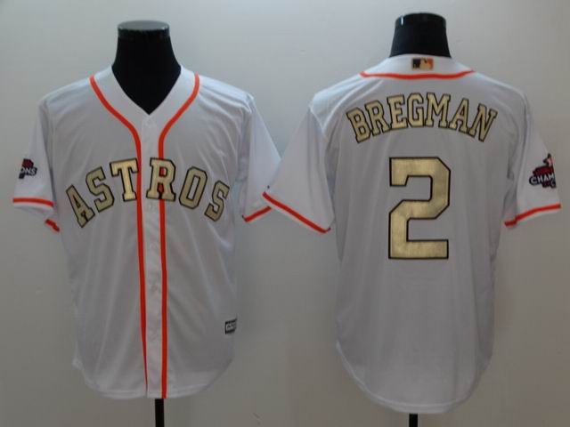 2017 world championship Houston Astros gold jerseys-015
